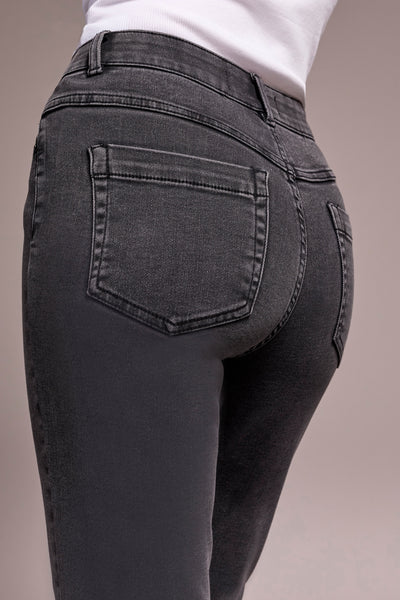 Audrey Pull-On Flare Jeans