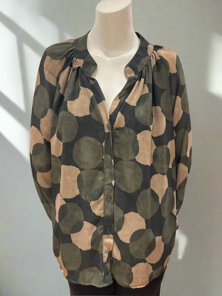 Long Sleeve Print Top