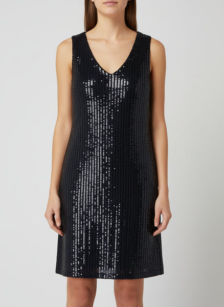 Sleeveless V-Neck Dress