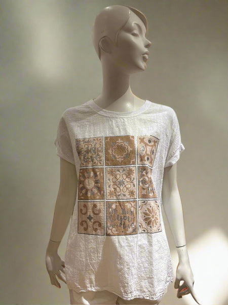 Short Sleeve Cotton Top