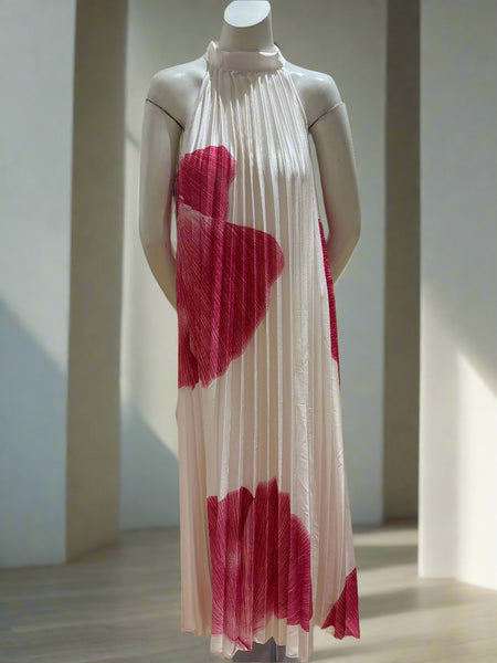 Long Pleat Dress
