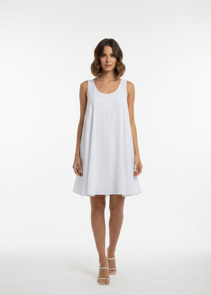 FLARE COTTON DRESS