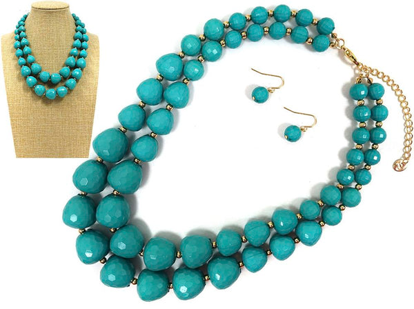 Beaded Layered Necklace