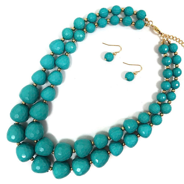 Beaded Layered Necklace