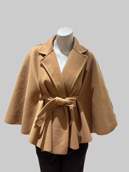 Belted Cape Coat