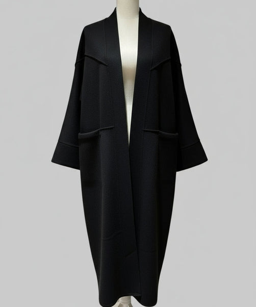 Open Front Long Coat