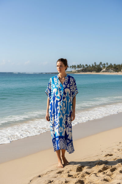 Long Print Dress