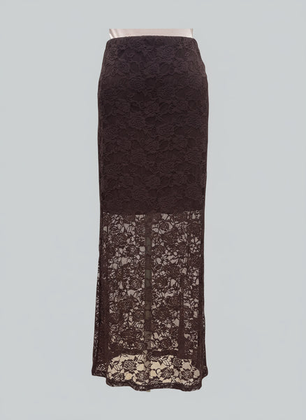 Long Lace Skirt
