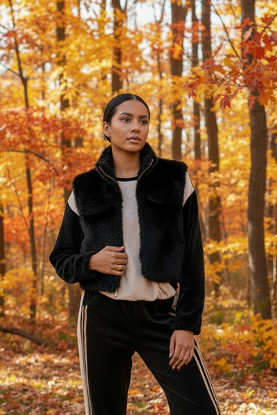 Short Fur Vest