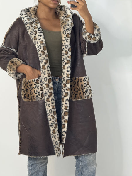 Reversible Shearling Coat