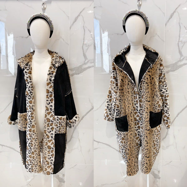 Reversible Shearling Coat