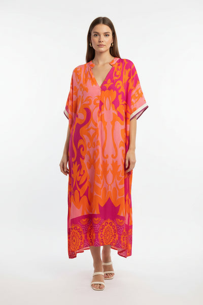 Long Print Dress