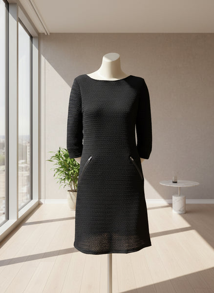 Zipper Detail Dress