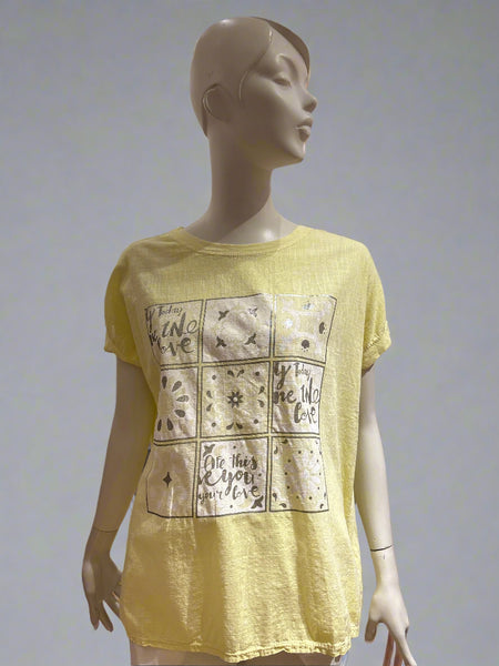 Short Sleeve Cotton Top