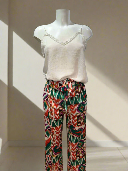 Floral Print Pant