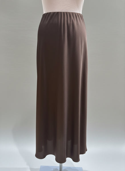 Long Sateen Skirt