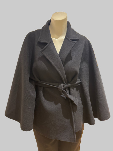 Belted Cape Coat