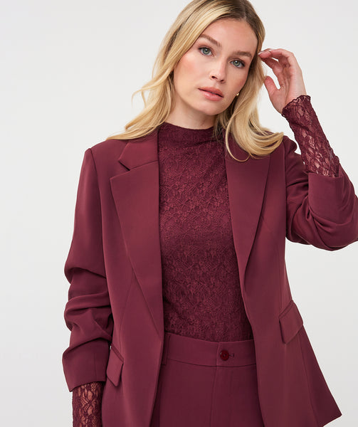 Open Front Blazer