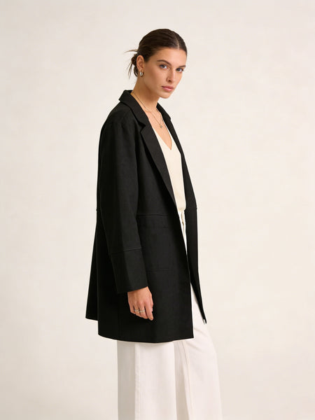 3/4 Ultra Suede Jacket - Italian