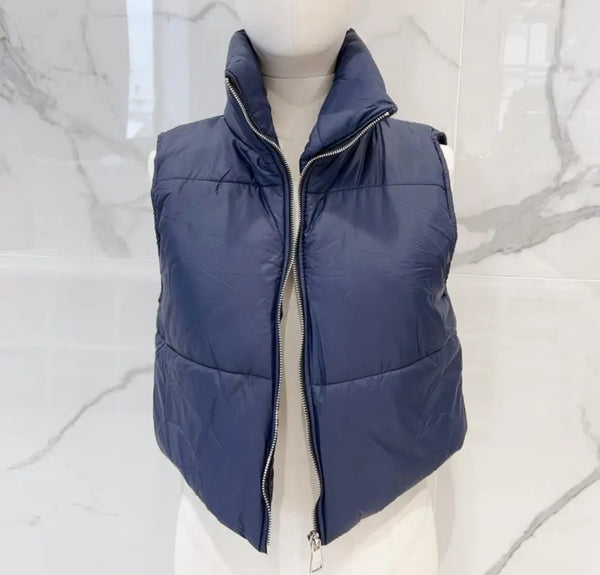 Short Puffer Vest