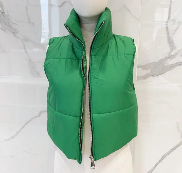 Short Puffer Vest