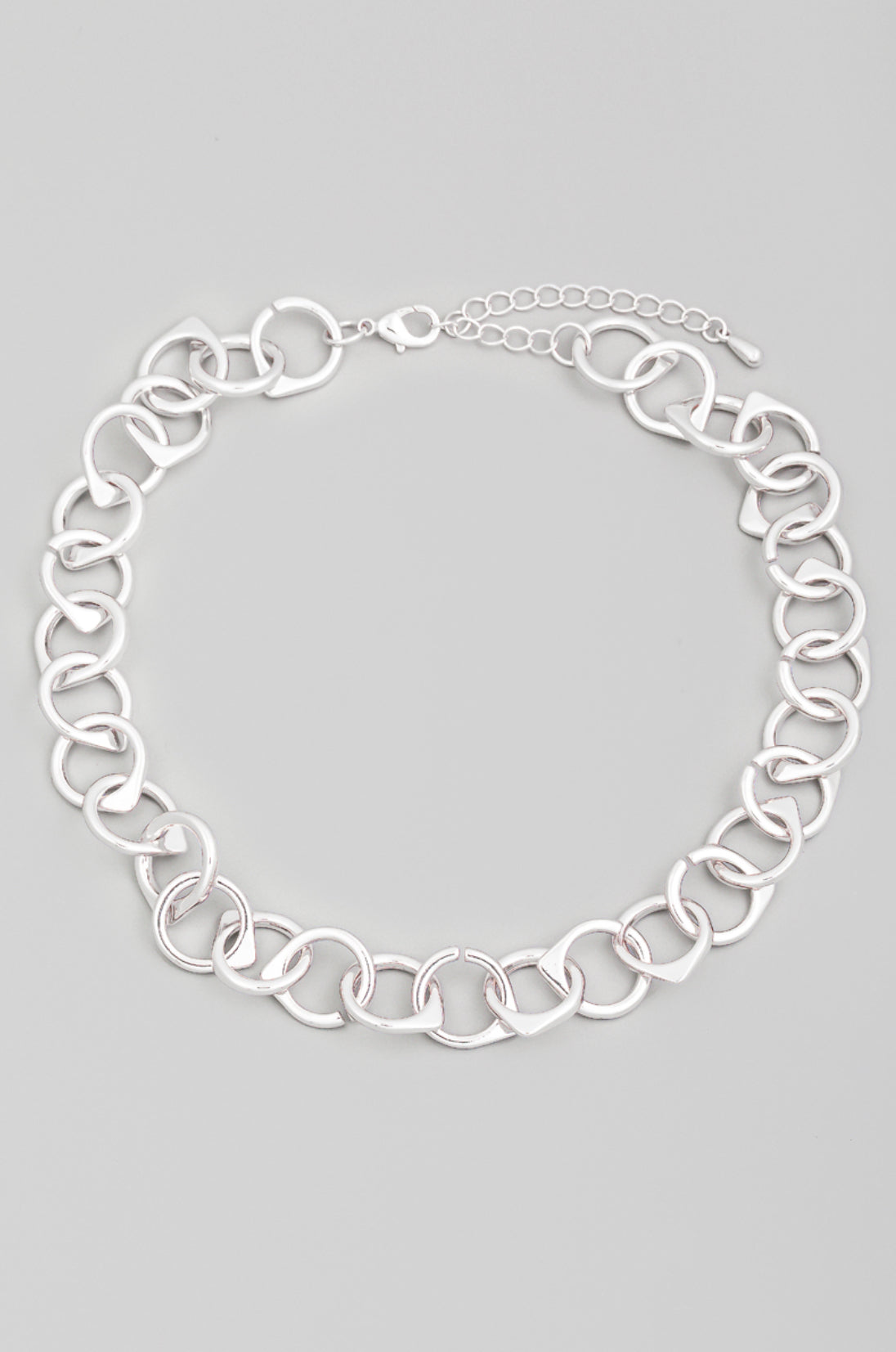 Circle Link Chain Necklace