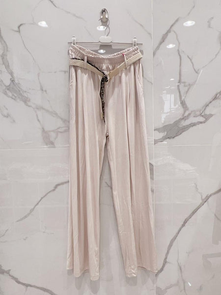 Relax Belted Pants