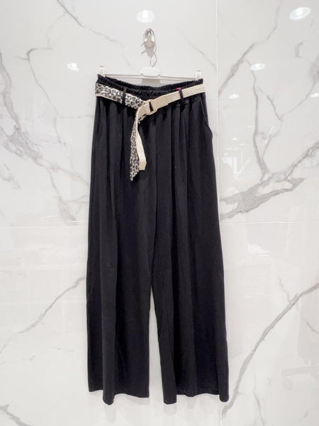 Relax Belted Pants