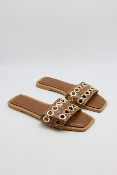 Sandal With Grommet