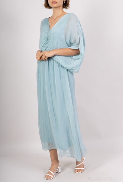 Detail Silk Dress - Italian