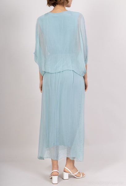 Detail Silk Dress - Italian