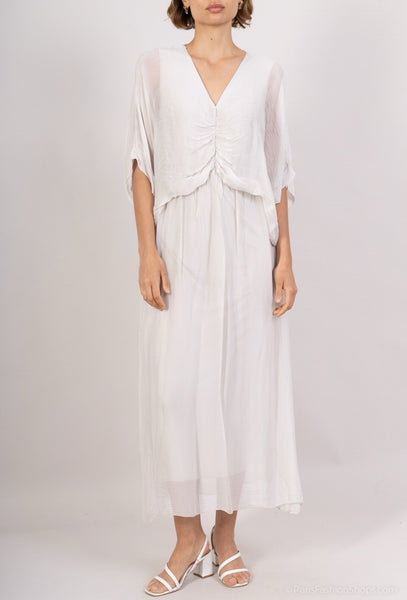 Detail Silk Dress - Italian