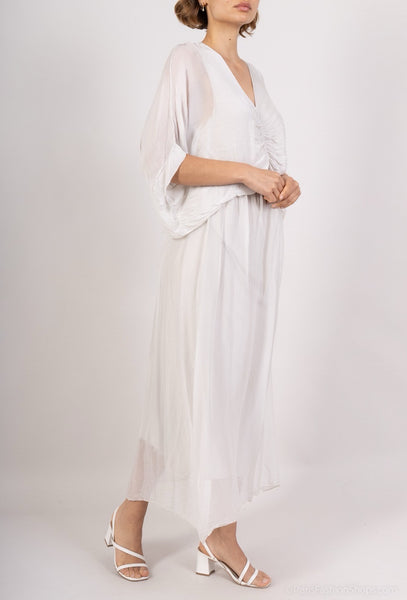 Detail Silk Dress - Italian