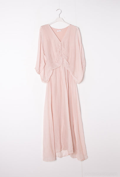 Detail Silk Dress - Italian