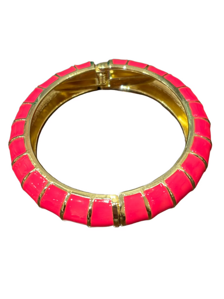 Color Metal Bangle Bracelet