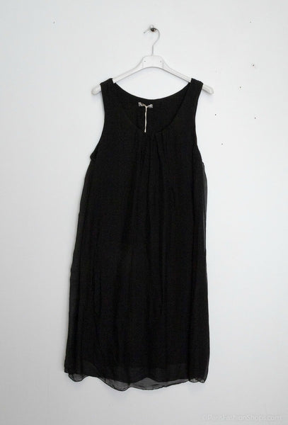 Sleeveless Silk Dress - Italian