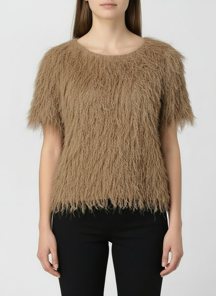 Short Sleeve Detail Top