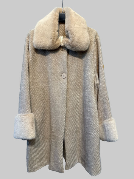 Fur Trim Coat