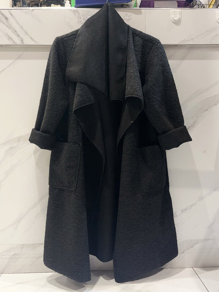 Big Collar Wool Coat
