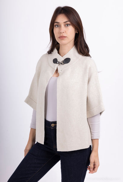 Buckled Crop Cardigan