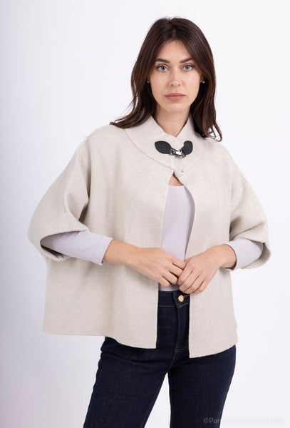 Buckled Crop Cardigan