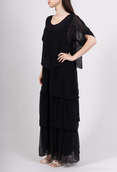 Layered Silk Dress - Italian