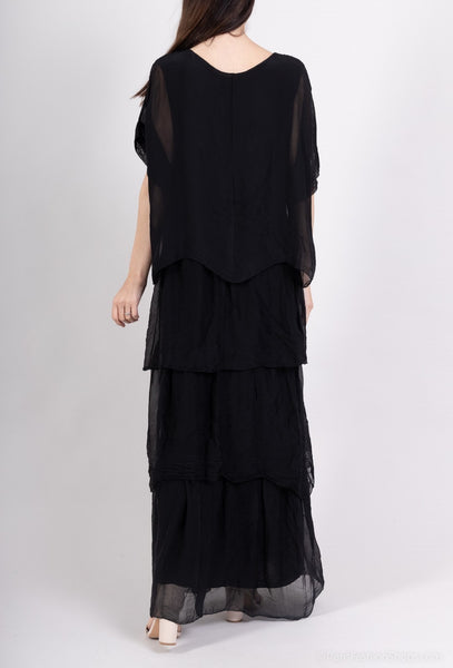 Layered Silk Dress - Italian