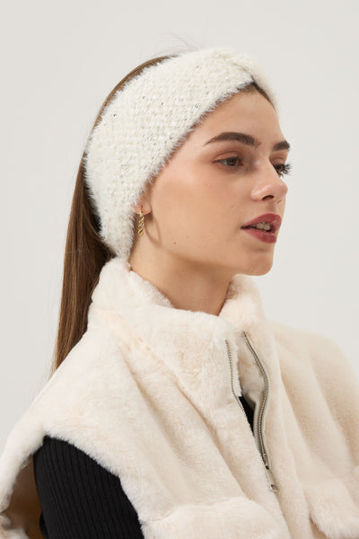 Sequin Knit Headband