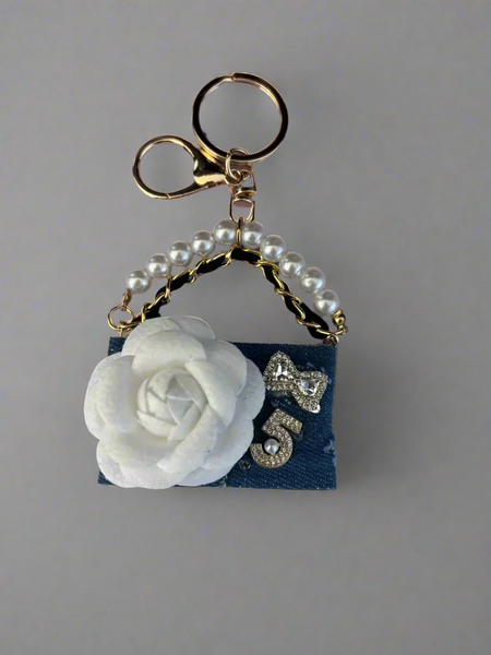 Key Chain With Pearl