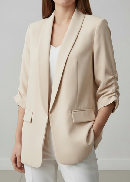 Open Front Blazer