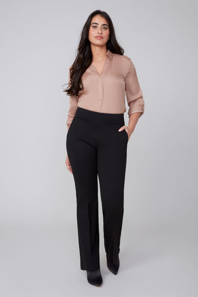 Pull-On Flare Pants