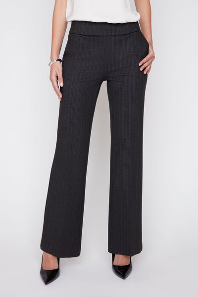 Herringbone Stripe Knit Pants