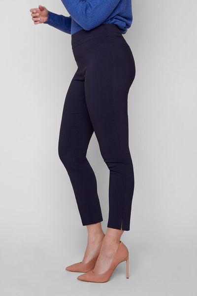 Slim Pull-On Ankle Pants