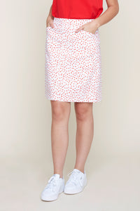 Pull-On Print Skort